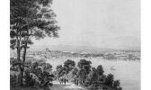 CARRARD Louis Samuel 1785-1844,Vue de Genève depuis Cologni,1818,Piasa FR 2003-12-10