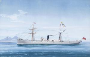 CARRATALA Juan 1800-1800,The English steamship  
Beaconsfield 
 in the Bay ,Christie's GB 2011-05-18