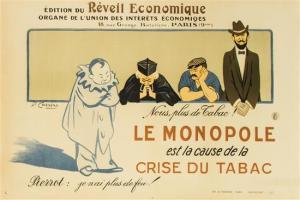 CARRERE Paul,Reveil Economique: Le Monopole est la cause de la Crise du Tabac,Hindman US 2015-06-23