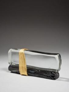 CARRERE Xavier 1966,Sculpture en verre translucide,Piasa FR 2013-02-25