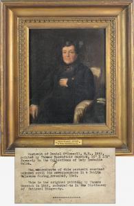 CARRICK Thomas Heathfield,Portrait of Daniel O'Connell,1844,Fonsie Mealy Auctioneers 2018-03-07