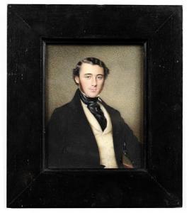 CARRICK Thomas Heathfield,Two portrait miniatures of a Gentleman and a Lady,Bonhams 2011-10-05