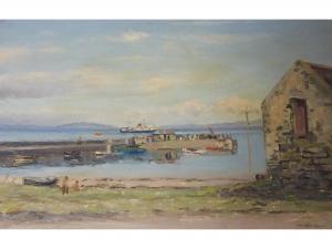 CARRICK William Arth. Laurie 1879-1964,WAITING FOR THE FERRY,Great Western GB 2021-03-24