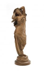 CARRIER BELLEUSE Albert Ernest 1824-1887,Figure of a Nymph,c.1900,New Orleans Auction US 2018-01-27