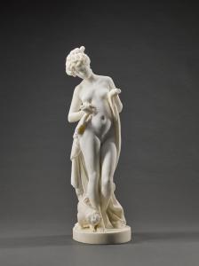CARRIER BELLEUSE Louis Robert,Baigneuse au Chat (Standing nude with a cat),Sotheby's 2023-07-12