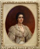 CARRIERE Leon 1800-1900,Portrait of a lady,Rosebery's GB 2014-12-09