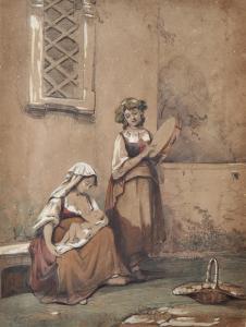 CARRILLO Achille 1818-1880,Amore materno,Vincent Casa d'Aste IT 2022-04-02