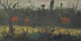 CARRINO Giuseppe 1910-1983,Paesaggio con siepe fiorita,Vincent Casa d'Aste IT 2017-02-16