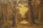 CARROLL Jock 1919-1995,Wooded Landscape at Sunset,William Doyle US 2007-03-13