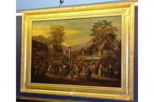 CARSE William 1700-1800,Old Hamstock Fair,Shapes Auctioneers & Valuers GB 2015-09-05