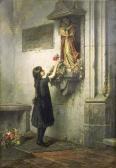 CARSTENS Julius Victor 1849-1908,L'omaggio alla Madonna,Christie's GB 2000-11-21