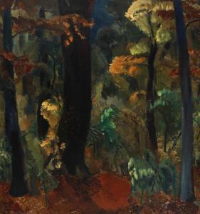 CARSTENSEN Ebba 1885-1967,Forest scene,Bruun Rasmussen DK 2024-03-12