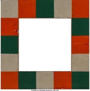CARSWELL Rodney 1946,Red, Green & White Around,1987,Heritage US 2022-09-15