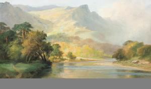 CARTER Frank Thomas,Francis 1853-1934,An Autumnal Afternoon in Borrowdale,Skinner US 2022-11-16