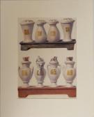 CARTER Howard 1874-1939,Painted Stone Vases,Stair Galleries US 2018-11-03