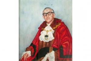 CARTER JOAN PATRICIA 1923-2015,Portrait of Sir Adrian Boult and Councillor James,Keys GB 2015-10-02