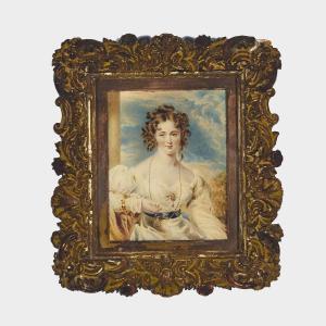 CARTER Noel 1823-1833,PORTRAIT OF A LADY,Waddington's CA 2015-06-16