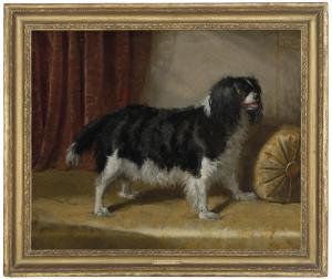 CARTER Samuel John 1835-1892,A spaniel on the divan,Christie's GB 2023-02-09