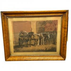 CARTER Samuel John 1835-1892,a study of three horses and foal,1853,Keys GB 2022-11-11