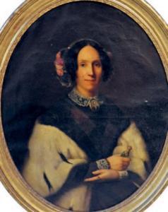 CARTERON Zoe 1813,Portrait de femme,1848,Baron Ribeyre & Associés FR 2012-11-23