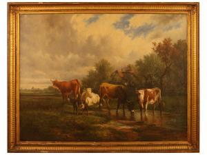 CARTIER Victor Emile 1811-1866,Armenti in un paesaggio,Maison Bibelot IT 2023-02-21