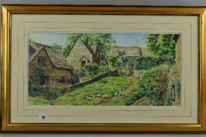 CARVER Graham,COTTAGES AT BIBURY, COTSWOLDS,Andrew Smith and Son GB 2018-05-15