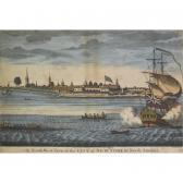 CARWITHAM John,A SOUTH-WEST VIEW OF THE CITY OF NEW YORK IN NORTH,1731,Sotheby's 2008-01-18