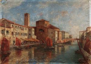 CASALINI BALDELLI Robaldo 1866-1932,Chioggia,1910,Finarte IT 2007-02-21