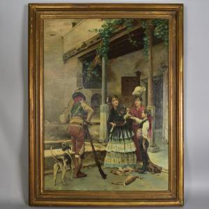 CASANOVA RUIZ Lorenzo 1845-1900,Back From The Hunt,Kodner Galleries US 2023-12-20