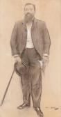 CASAS RAMON 1866-1932,Retrato masculino,Balclis ES 2013-05-15