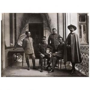 CASASOLA Augustin Victor 1874-1938,General Ramón Hay y F. Iturbe junto a otros,1914,Morton Subastas 2020-12-05