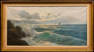 CASATI Carlo 1889-1965,Sails, and a Stormy Sea,Bamfords Auctioneers and Valuers GB 2022-09-01
