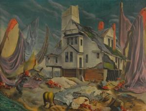 CASCIANO AUGUST 1910-1993,AFTER THE HURRICANE,1938,Grogan & Co. US 2012-05-20
