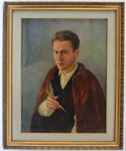 Caselli Silvano 1921,Ritratto di giovane pittore,Il Ponte Casa D'aste Srl IT 2017-07-11
