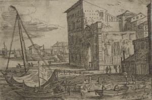 CASEMBROODT Abraham 1583-1658,Views of the Harbour of Messina,Christie's GB 2011-07-07