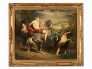 CASEY Daniel 1817-1885,Amazons Crossing a River,Auctionata DE 2015-09-23