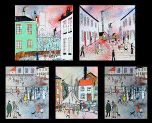 CASEY Richard,London Street Scenes,Elder Fine Art AU 2022-10-16
