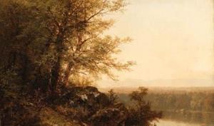 CASILEAR John William 1811-1893,Overlooking the river,1864,Christie's GB 1999-01-12