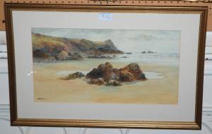 CASLEY William 1867-1921,Coastal landscape and another,Great Western GB 2022-01-26
