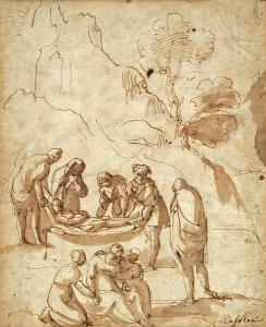 CASOLANI Alessandro 1552-1606,The Entombment of Christ,Bonhams GB 2008-10-21