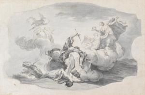 CASPAR Sambach 1715-1795,An allegory of Regency,Palais Dorotheum AT 2014-10-02