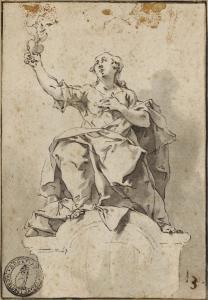 CASPAR Sambach 1715-1795,Religious Allegory,Neumeister DE 2020-09-23