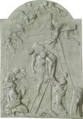 CASPAR Sambach,Trompe-l’’oeil of a low relief in stonedepicting t,Palais Dorotheum 2011-04-13