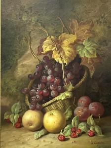 CASPERS Robert,still life basket of grapes and other fruit,Duggleby Stephenson (of York) 2020-03-13