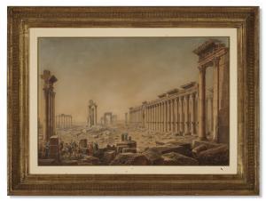 CASSAS Louis Francois 1756-1827,View of the ruins of Palmyra,Christie's GB 2024-03-27