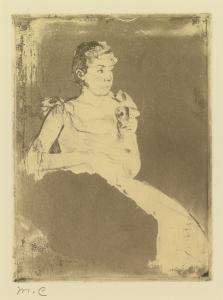 CASSATT Mary 1844-1926,AFTER-DINNER COFFEE,1889,Sotheby's GB 2013-10-31