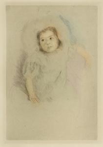 CASSATT Mary 1844-1926,Margot Wearing a Bonnet,1902,Bonhams GB 2016-06-07