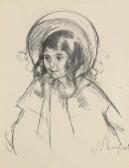 CASSATT Mary 1844-1926,Sara Wearing her Bonnet and Coat,1904,Christie's GB 2014-10-23