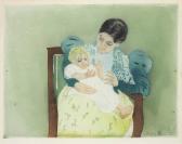 CASSATT Mary 1844-1926,The Barefooted Child,1897,Christie's GB 2013-10-29