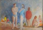 CASSELS LAWRENCE Bruce 1932,Beach Party,1988,Theodore Bruce AU 2012-12-02